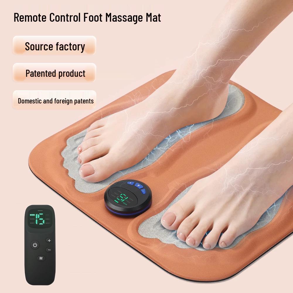 USB EMS Smart 3D Foot Massager - Microcurrent Pulse Pad for Foot Sole Therapy