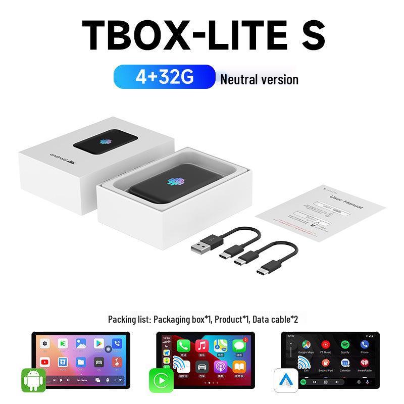 Адаптер Carlinkit с проводного на беспроводной CarPlay - Android 13.0 HDMI Box