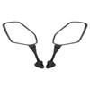 1 Pair Motorcycle Rear Mirror Adjustable Black Handlebar Side Mirror Replacement For HYOSUNG GT125R GT250R GT650R GT650S