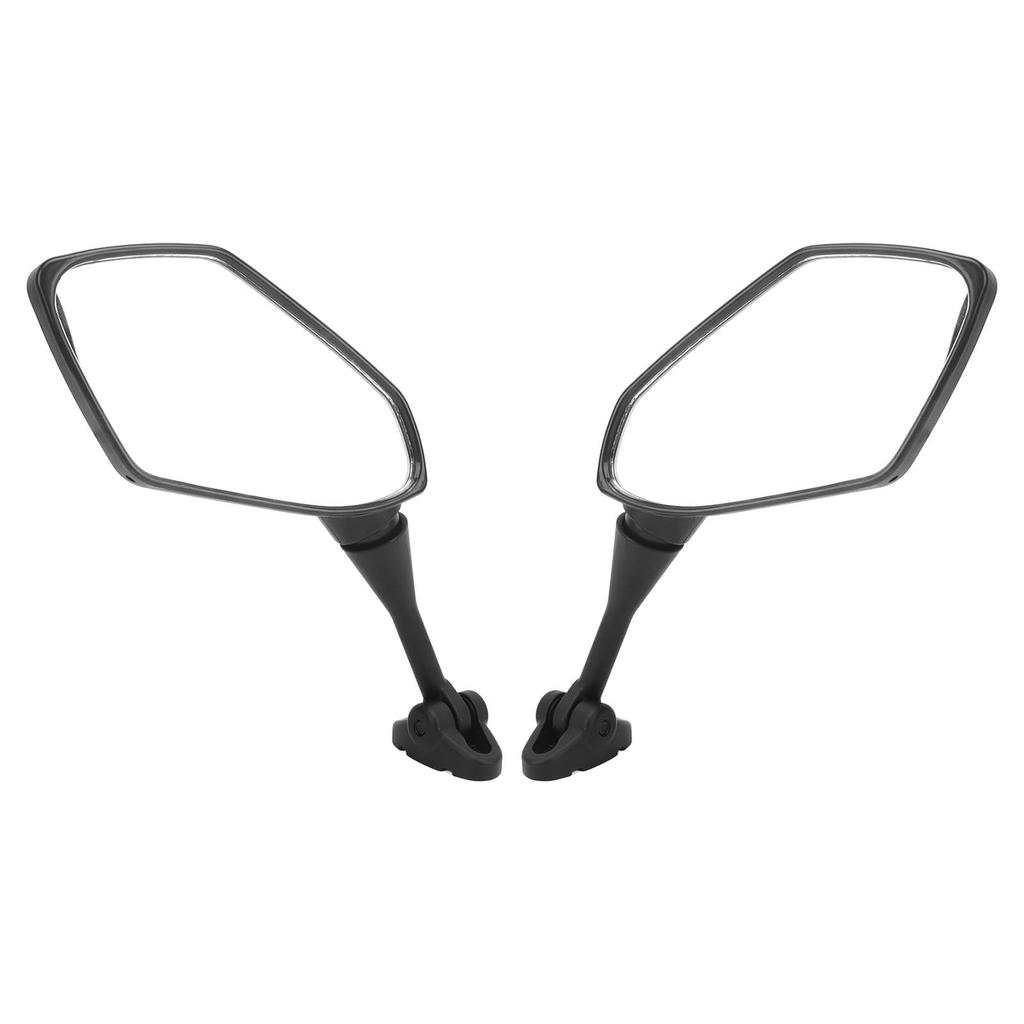 1 Pair Motorcycle Rear Mirror Adjustable Black Handlebar Side Mirror Replacement For HYOSUNG GT125R GT250R GT650R GT650S