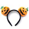 Hair Hoop DIY Halloween Pumpkin Headwear Headband Soft Fabric Catoon Gift Dropshipping