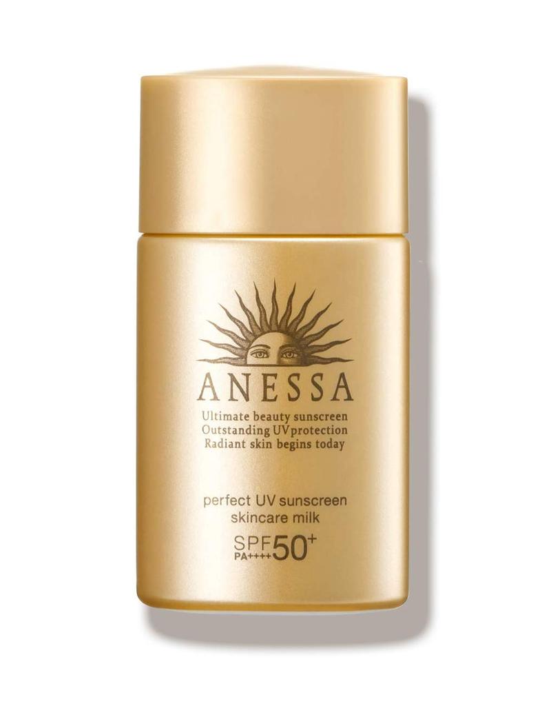 ANESSA Perfect UV Skin Care Milk a Мини Солнцезащитный Крем Цитрусовый Аромат Мыла 20 мл Обычный Продукт SPF50+