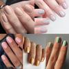 24 шт. классических однотонных накладных ногтей, цветные ногти, красные короткие квадратные ногти для маникюра