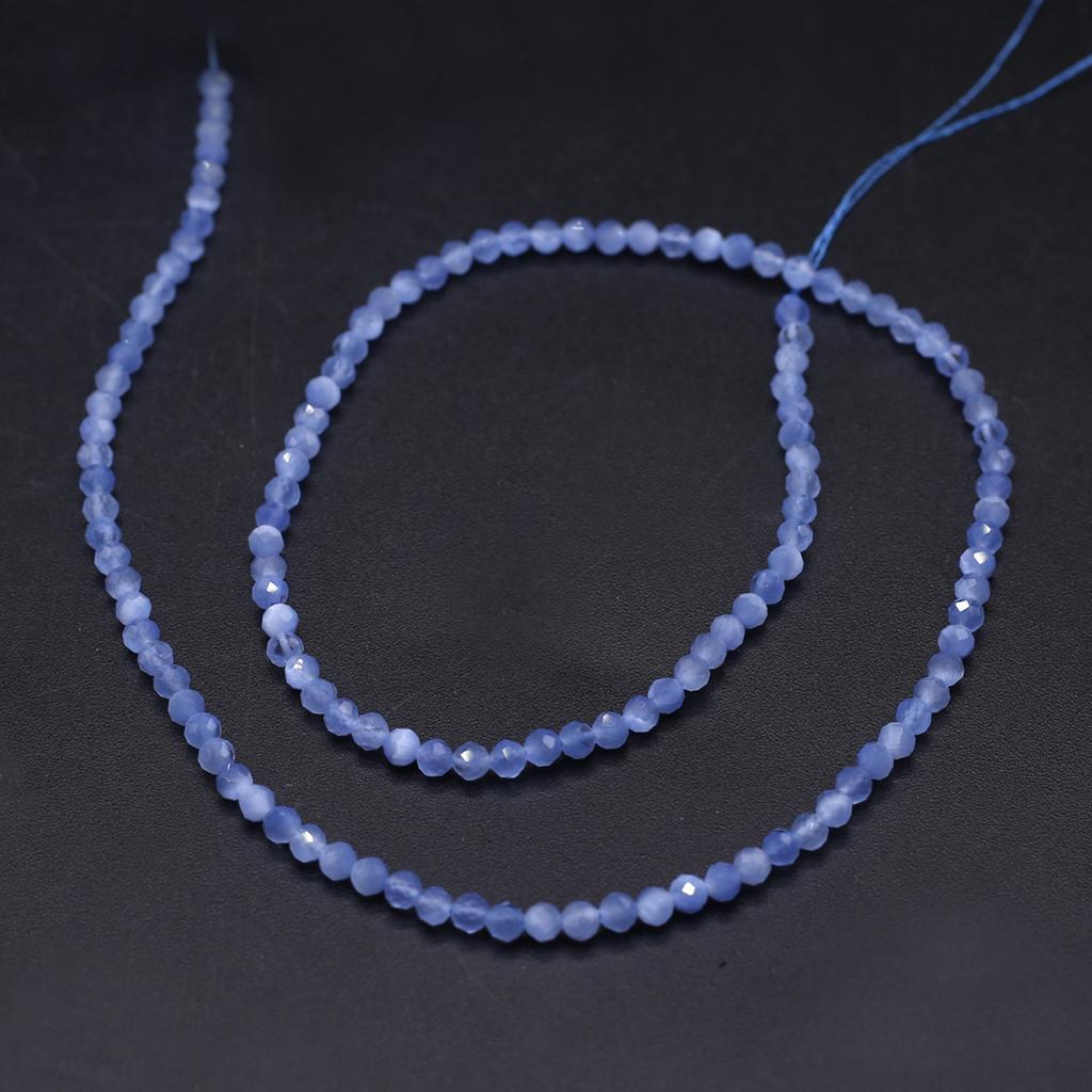 1 нить, граненые бусины из натурального камня, модные опаловые бусины-разделители для изготовления ювелирных изделий, DIY ожерелья, браслеты, подвесные декоративные аксессуары 38 см