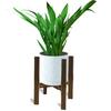 Adjustable Plant Stand Plants Stands for 45516 Inch Pots Stable Plant Holder Wood