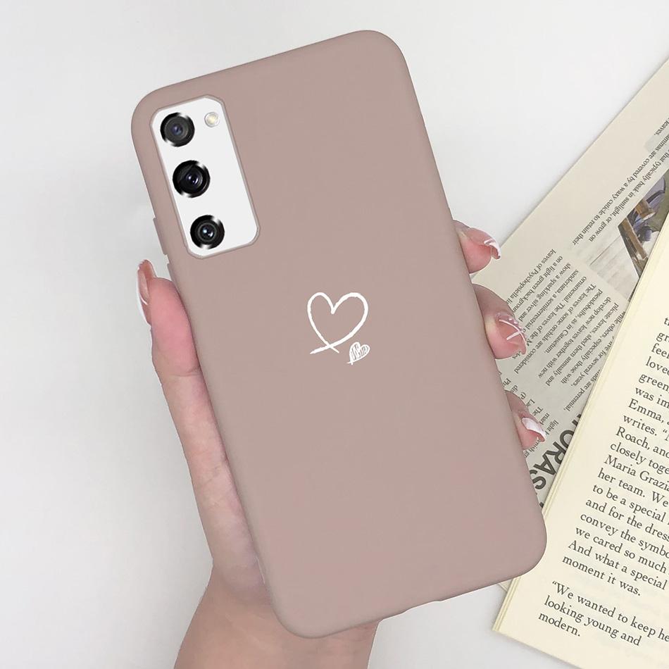 Case for Fundas Samsung Galaxy S20 FE S 20 FE S20FE Case Samsung S20 FE Phone Silicone Flower Cute Soft Back Cover Cases Bumper