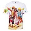 Men's 3D Color Printed Short Sleeved T-shirt with Street Fashion Around The Giant In Summer Anime Attack T-Shirts