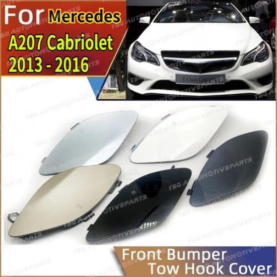 Front Bumper Hook Tow Cover for Mercedes E250 E300 E350 E500 Cabriolet 2013-2016