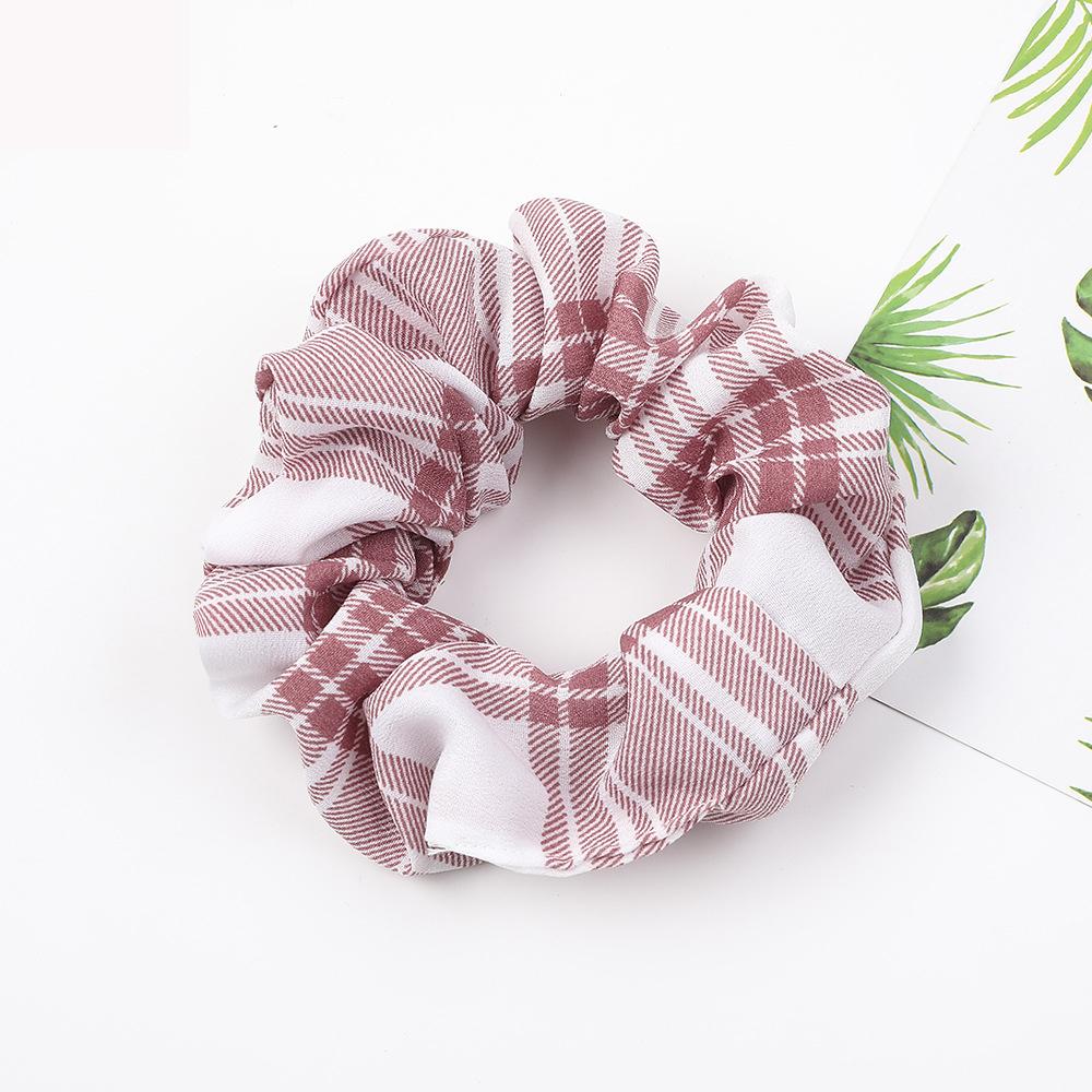 Stripe Womens Hair Accesorios Ladies Tie Striped Lady Scrunchies Ponytail Female Scrunchy Elastic Hair Ropes Headwear For Women