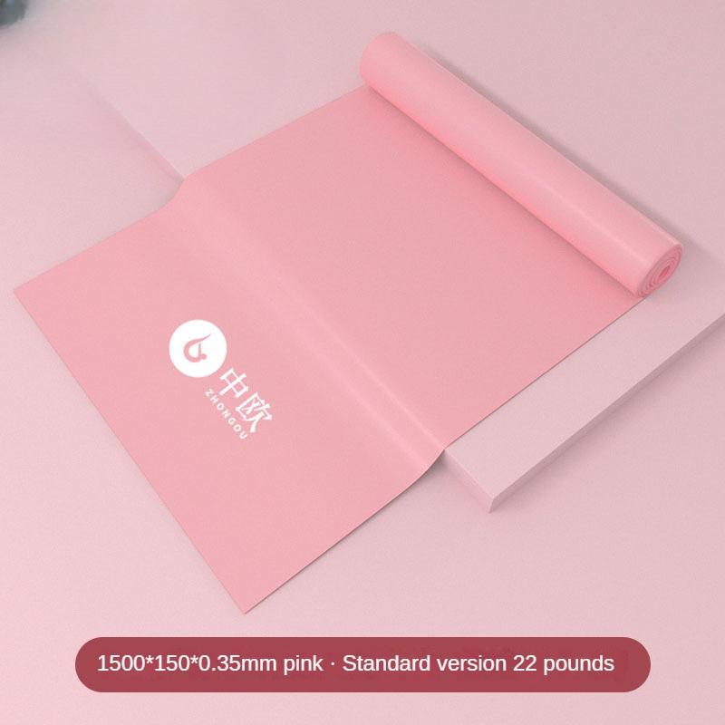 Натяжной трос, цветной лист сопротивления, мужская и женская прочность, 1,5 метра, эластичная лента, темно-синяя, лист для йоги, натяжная лента TPE