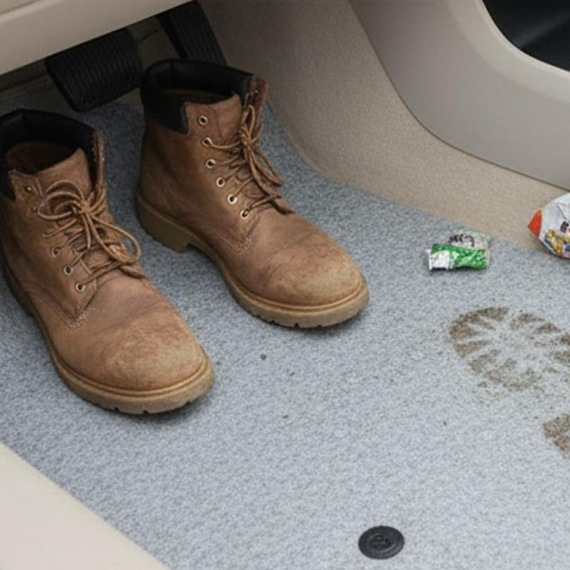 Универсальные одноразовые войлочные коврики для пола автомобиля Всепогодные подкладки Толстые Впитывающие Защитные чехлы Водонепроницаемые Аксессуары для интерьера автомобиля