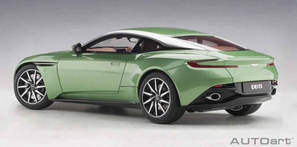 AUTOart Aston Martin DB11 Metallic Green Finished Model 1/18
