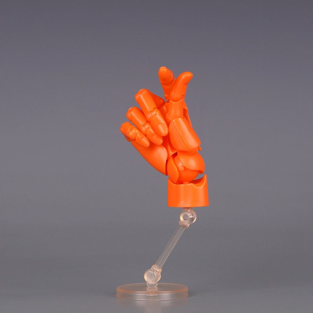 Right Articulated Hand Model Flexible Hand Finger Joint Figurine for Art Drawing Reference