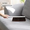 OKwife Cleaning Brush, Long Handle Soft Bristle Bed Brush for Sweeping Sofa, Clothes And Dust, Bedroom Dusting Brush