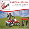 Dirt Bike Brake Lever Pivot Levers Adjustable CNC For CRF 110 CRF110F 2013-2024 CRF70F 2004-2012 XR70R 2000-2003 Dirt Pit Bike Red
