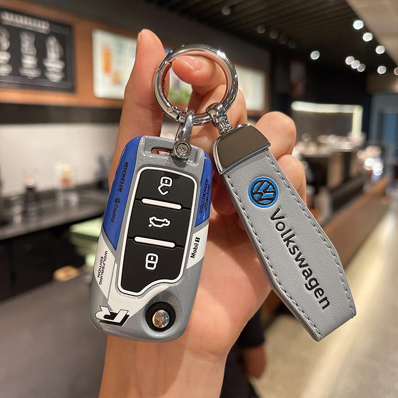 Чехол-брелок для ключа автомобиля в стиле VOLKSWAGEN VW Для VW Volkseagen Passat B8 Magotan Для Skoda Superb A7 Kodiaq Seat