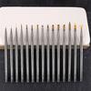 Yousheng Nail Art Pen Easy to Use Apply Smoothly Metal Magnetic Body Brass Pen Bucket Flexible Bristles Manicure Art Wear-resistant Nail Art