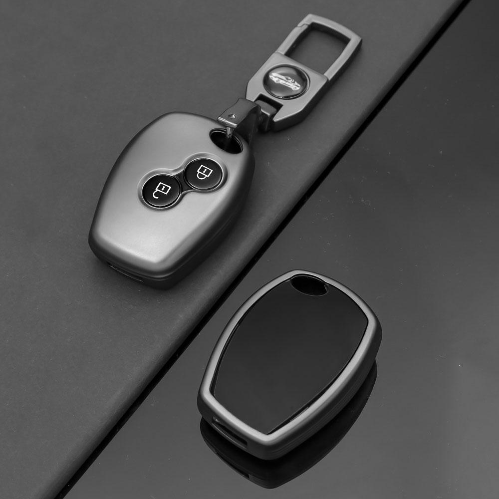 Чехол для ключей из ТПУ, брелок для Renault Megane Duster Modus Espace Laguna Logan для DACIA Sandero Fluence Clio Kango 2 3 кнопки