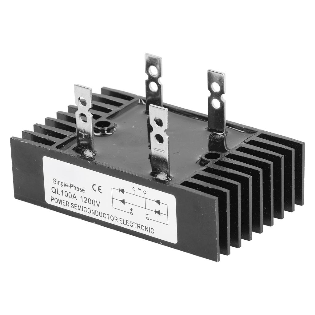 Высокомощный выпрямительный диодный мостовой регулятор напряжения 3-фазный 100A модуль с радиатором