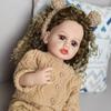 Модные кудри для волос Reborn Baby Dolls 55 см Девочка Реалистичный Медведь KEIUMI Модные Младенцы Кукла Модель Дети Playmates День Рождения Подарки Рождество Игрушка