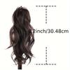 MISS WIG Синтетический хвост с когтями, длинный вьющийся волнистый хвост, зажим для наращивания волос, натуральный парик для женщин, ежедневное использование