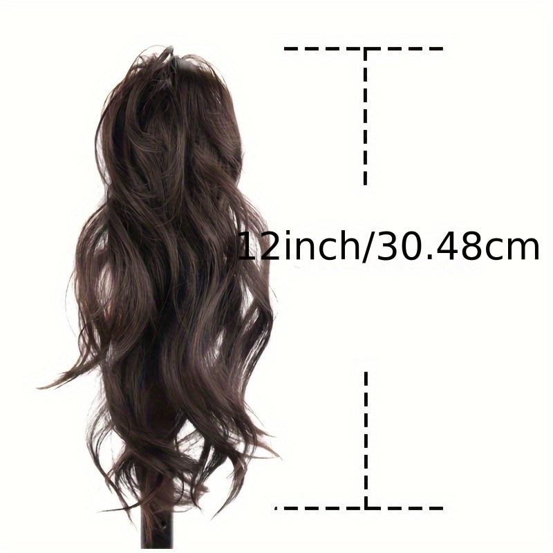 MISS WIG Синтетический хвост с когтями, длинный вьющийся волнистый хвост, зажим для наращивания волос, натуральный парик для женщин, ежедневное использование