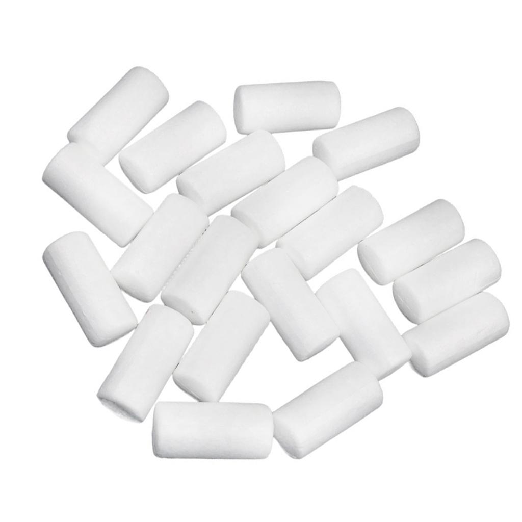 20 шт. Белые моделирующие поделки Пенополистироловый цилиндр Столбик 88 мм