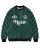 Vision Streetwear Vsw Vision Team Свитшот Темно-зеленый