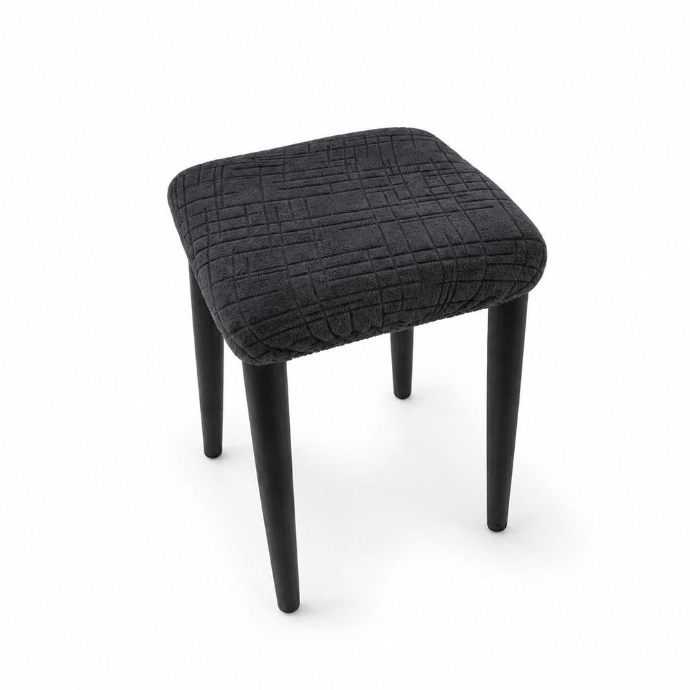 Waterproof Stretch Seat Covers Washable Table Chair Cover Chair Seat Cover  for Square Chairs