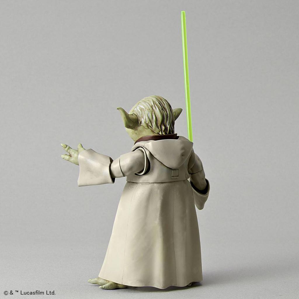 BANDAI SPIRITS Star Wars Yoda Plastic Model Package 1/6 Color-coded (new Version)