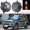 Передний Бампер Противотуманная Фара Дневной Ходовой Огонь H11 12V Для Suzuki Jimny FJ Закрытый Внедорожник 1998-2014 Светодиодный Блок Противотуманной Фары