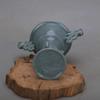 Song Dynasty Ru Kiln Celadon Double-Ear Dragon Incense Burner with Spur Marks - Antique Imitation Porcelain Collectible