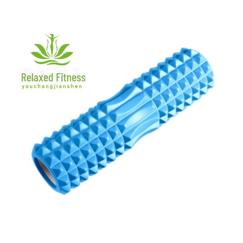 45cm EVA Foam Roller with Textured Surface for Muscle Massage and Relaxation