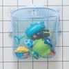 Children's Bath Toy Storage Mesh Bag Toy Pocket Bathroom with Suction Cup Hanging Bag Bolsa Infantil Menina Organizers