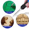 2 In 1 Welding Electric Soldering Iron Tools Kit for Wood Burning Carving Embossing