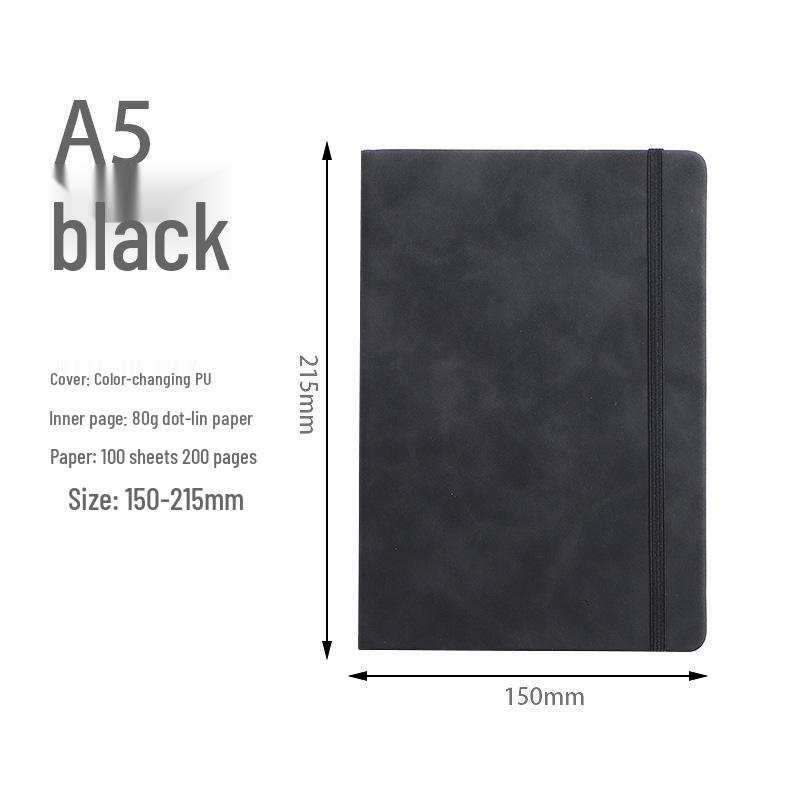 A5 Personalized Elastic Band Diary Notebook with Logo Option