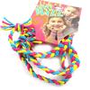[M5312] - 3 Elastic Bracelets 'Coloring' Blue Yellow Pink