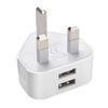 Сетевой 3-контактный штекер USB-адаптер настенное зарядное устройство дорожный зарядный кабель F Iphone Samsung