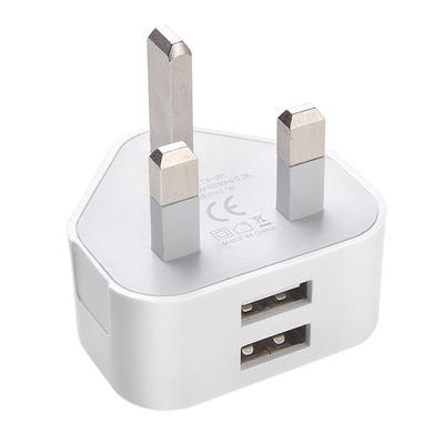 Сетевой 3-контактный штекер USB-адаптер настенное зарядное устройство дорожный зарядный кабель F Iphone Samsung