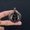 Tree Of Life Multi Fire Labradorite Pendant Gemstone Jewelry, 999 Copper Wire Wrapped Pendant, Gift For Women Handmade Pendant