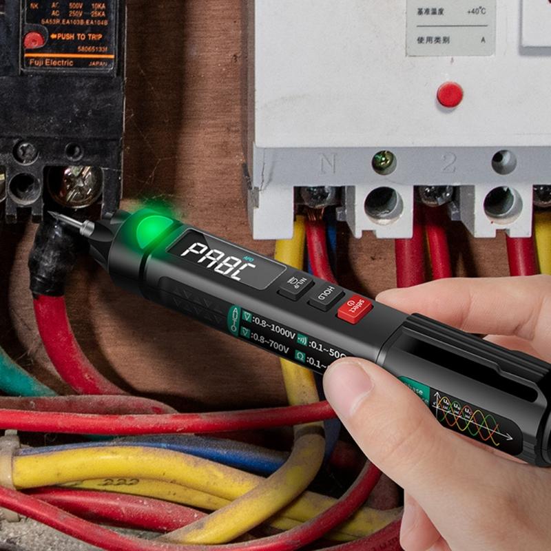 Цифровой профессиональный мультиметр Aneng A3008 6000 отсчетов Тестер емкости Минимальные электроизмерительные приборы AC / для DC напряжения