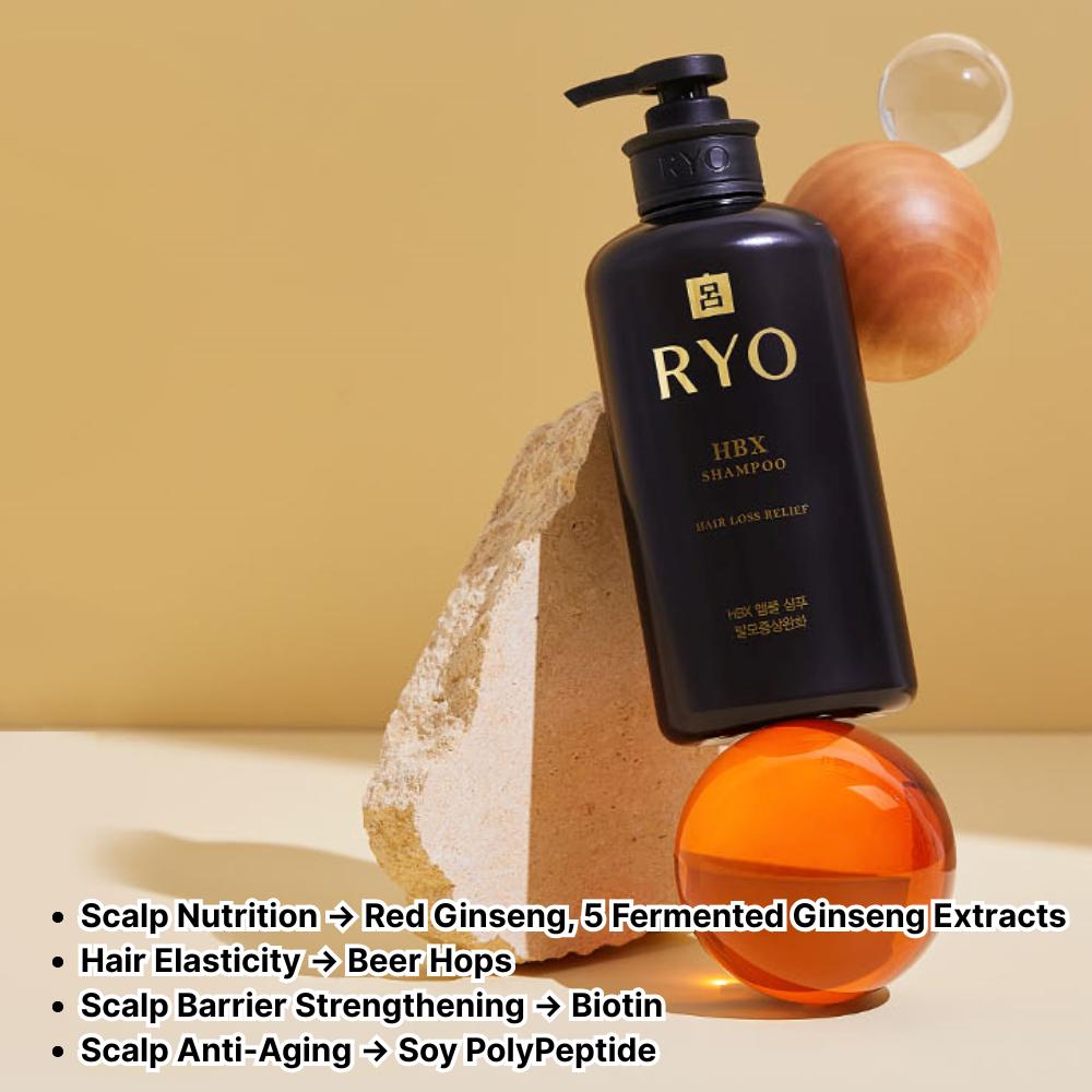 Ryo Премиальный шампунь HBX Ampoule - 500 мл