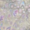Dreamy Water Bubble Goldfish Mermaid Ocean Theme 5D Nail Art Sticker Colorful Iridescent Shell Glow Self Adhesive Manicure Decal