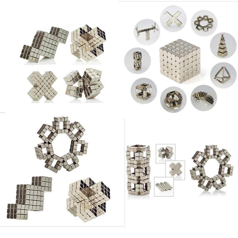 3 мм 216 штук Баккиболы 14+ Магнитные шарики Снятие стресса Магнитная развивающая строительная игрушка