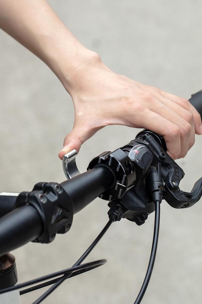 Двойной крючок на руль, Крючок для магазина, Складной, Скрытый дизайн, Процесс ЧПУ, Алюминий T6