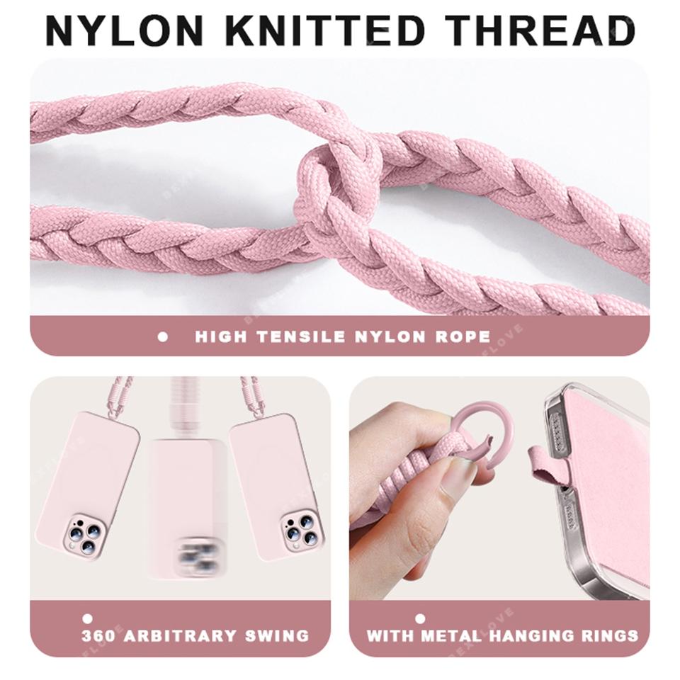Wrist Strap Liquid Silicone Phone Case For Samsung Galaxy S24 S23 S22 S25 Ultra Plus A54 A53 A52 A55 5G Lanyard Original Cover