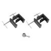 2PCS Cabinet Clamp Aluminum Alloy Steel Face Frame Clamp Cabinetry Claw for Easy and Fast