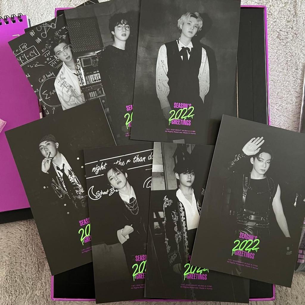 [Б/У] BTS 2022 SEASON'S GREETINGS DAILY BTS