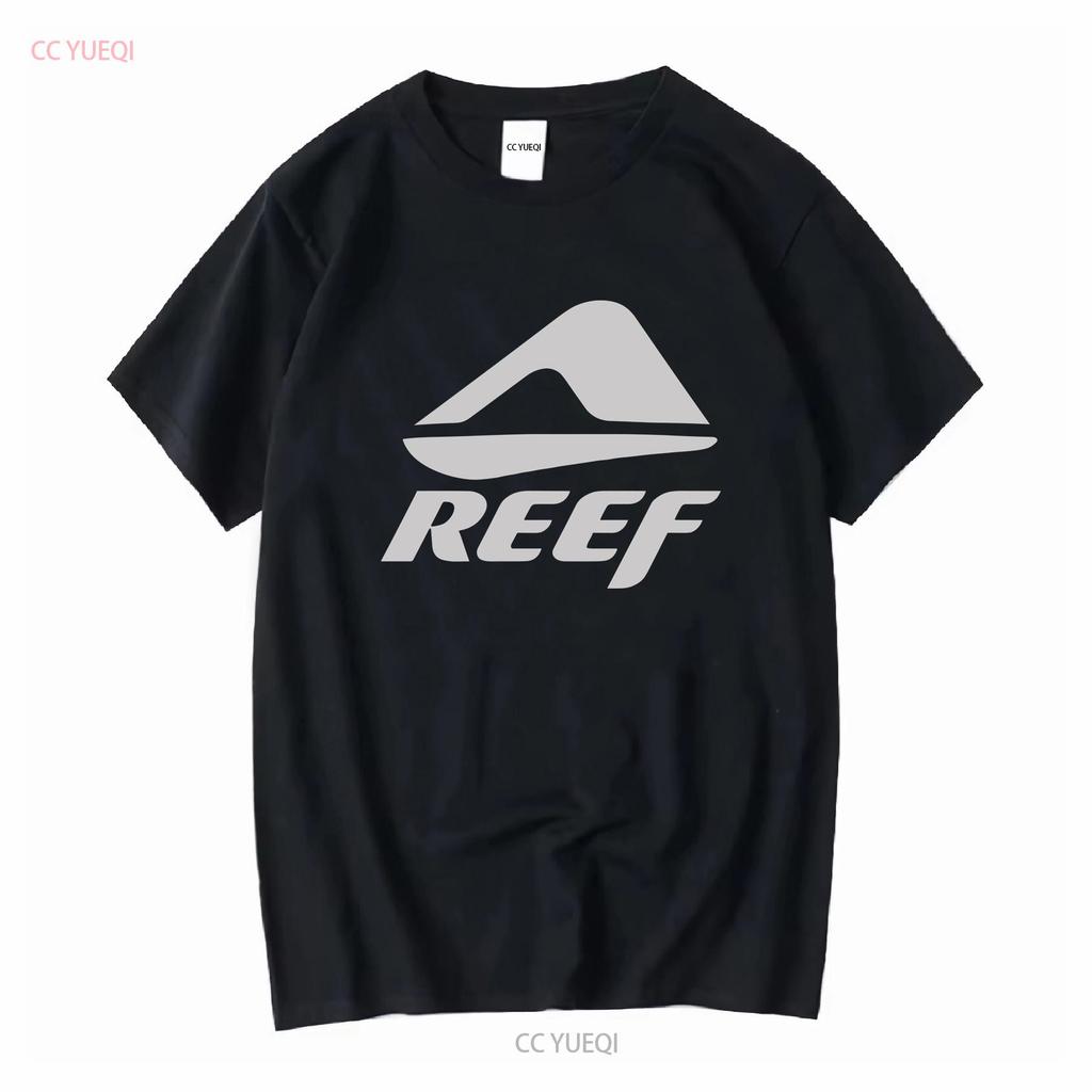 Hot Sale Reef Surf T Shirt 100 Cutton Size S 5xl Ship From Usa Long Sleeves Vintage Washed Comfortable Versatile Homme Unisex