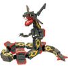 Kawada Nano Block Карманный Монстр Черный Рейкваза Экстрим 7x42x21см Конструктор для возраста 12+